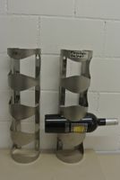 Flaschenhalter Edelstahl IKEA 2 Stueck gebraucht
