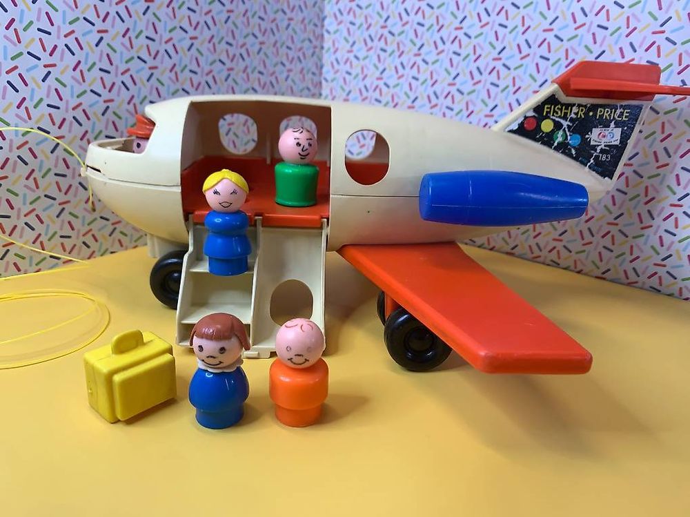 #183 Fisher Price Play Family Fun Jet Vintage (D'occasion) à Carouge GE ...