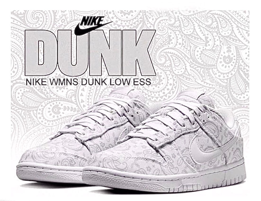 Nike Scarpe da donna: Nike Dunk Low Paisley Weiss 38.5 neu – Nuovo e nell'imballaggio originale da Bülach venduto da sue_w7w6 3