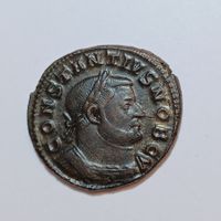 Follis (grosse römische Bronzemünze) Constantius I. 293-305