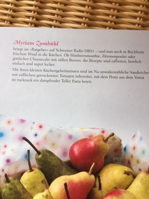 Libri: Kochbuch Kochen mit Myriam – Nuovo (secondo la descrizione) da Eschenbach SG venduto da Joey-Li 1