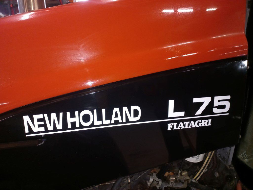 New Holland Traktoren: New Holland L 75 Typenkleber – Gebraucht aus Werthenstein von joniace 1