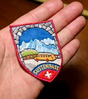 VINTAGE Badge SUSTENPASS nos ST. GALLER STICKEREI