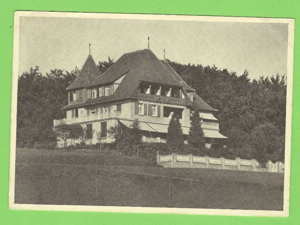 Cartoline postali: St. Chrischona, Kaffehalle "Waldrain" – Usato da Zürich venduto da t24_de