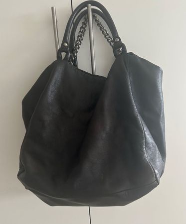 Gianni Chiarini sac en cuir noir