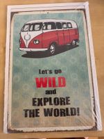 Blech-Schild VW-Bus