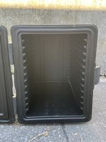 🔥 Transportbox / Cateringbox schwarz mit Griffen