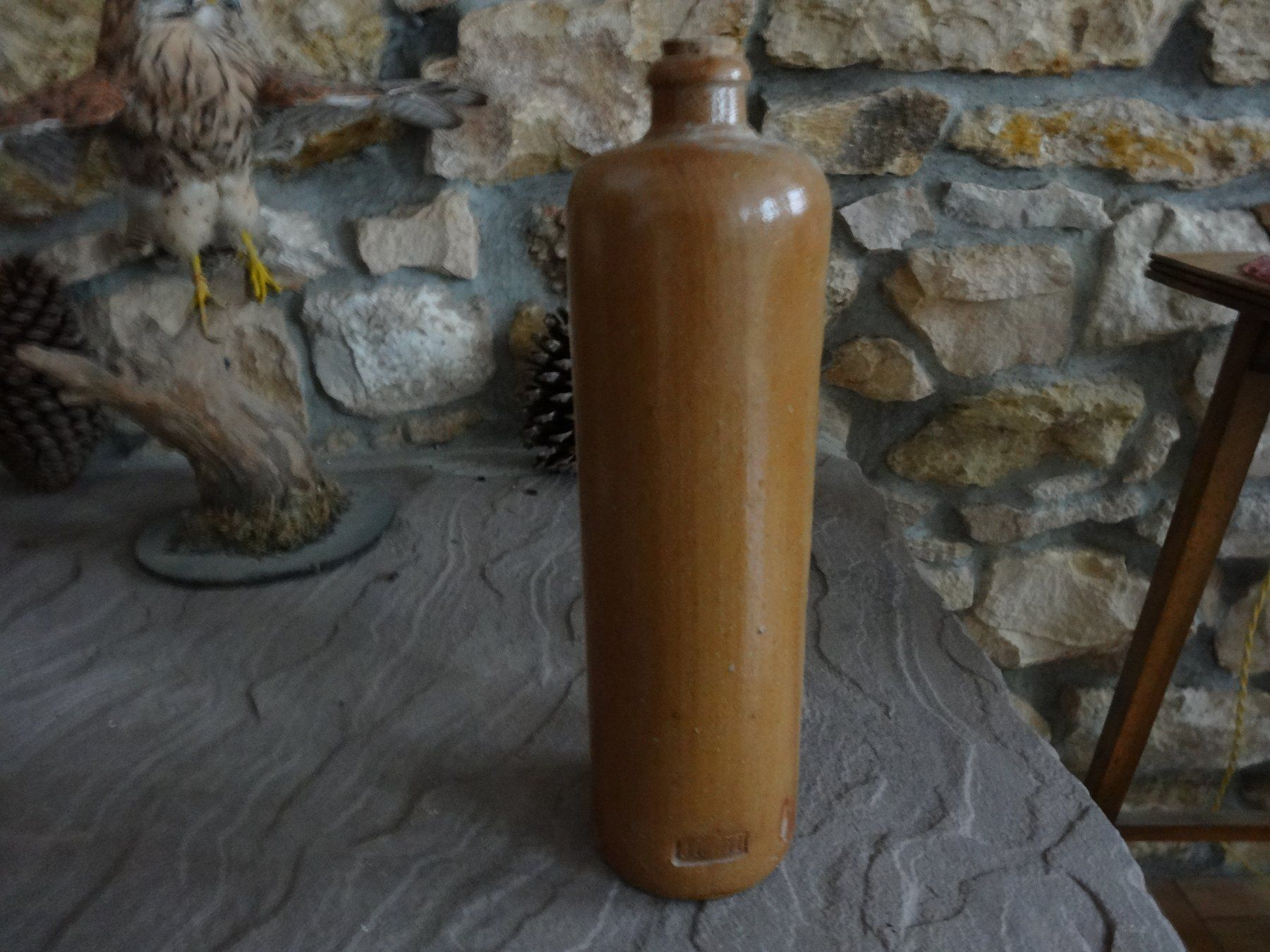 Bottiglie: alte Steingutflasche 30 cm hoch – Usato da Anwil venduto da larks 1