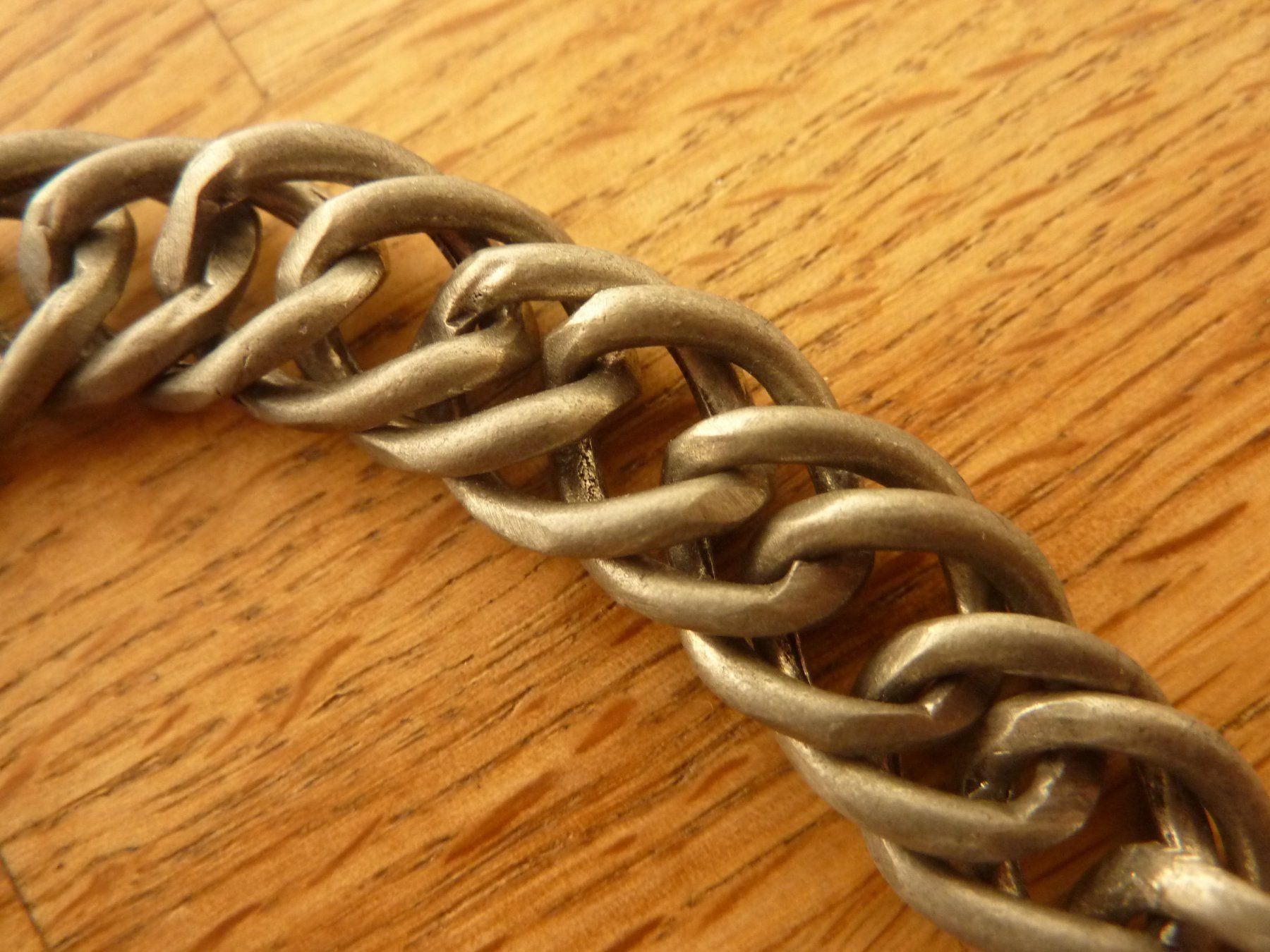 Armbänder & -reifen: Armband originalWalliser-Zinnkannenkette – Gebraucht aus Hochfelden von swissice 1