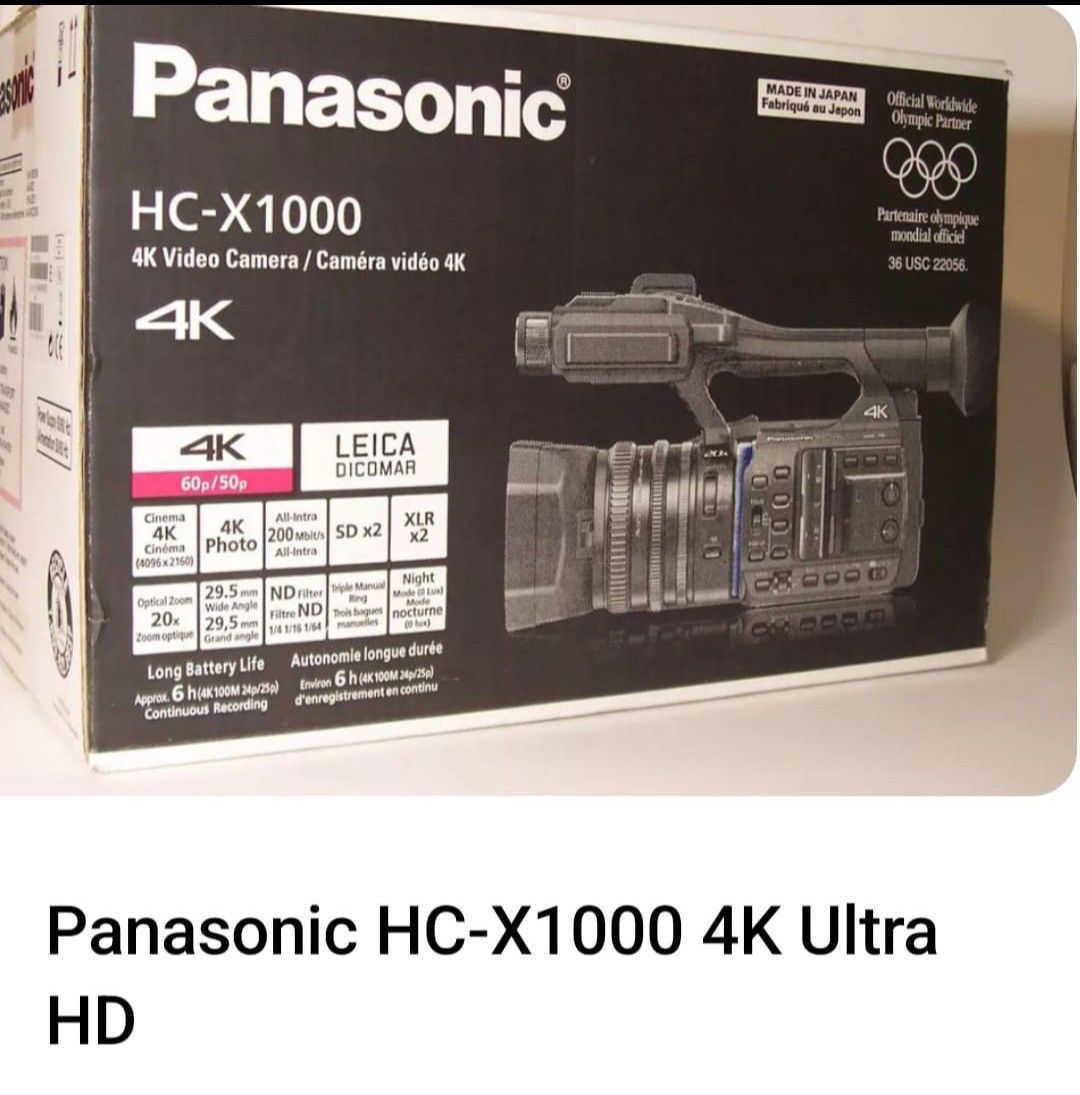 Panasonic Videocamere: kamera panasonic 4k  HC-X1000 – Nuovo (secondo la descrizione) da Lausanne venduto da tal_8ntx 4