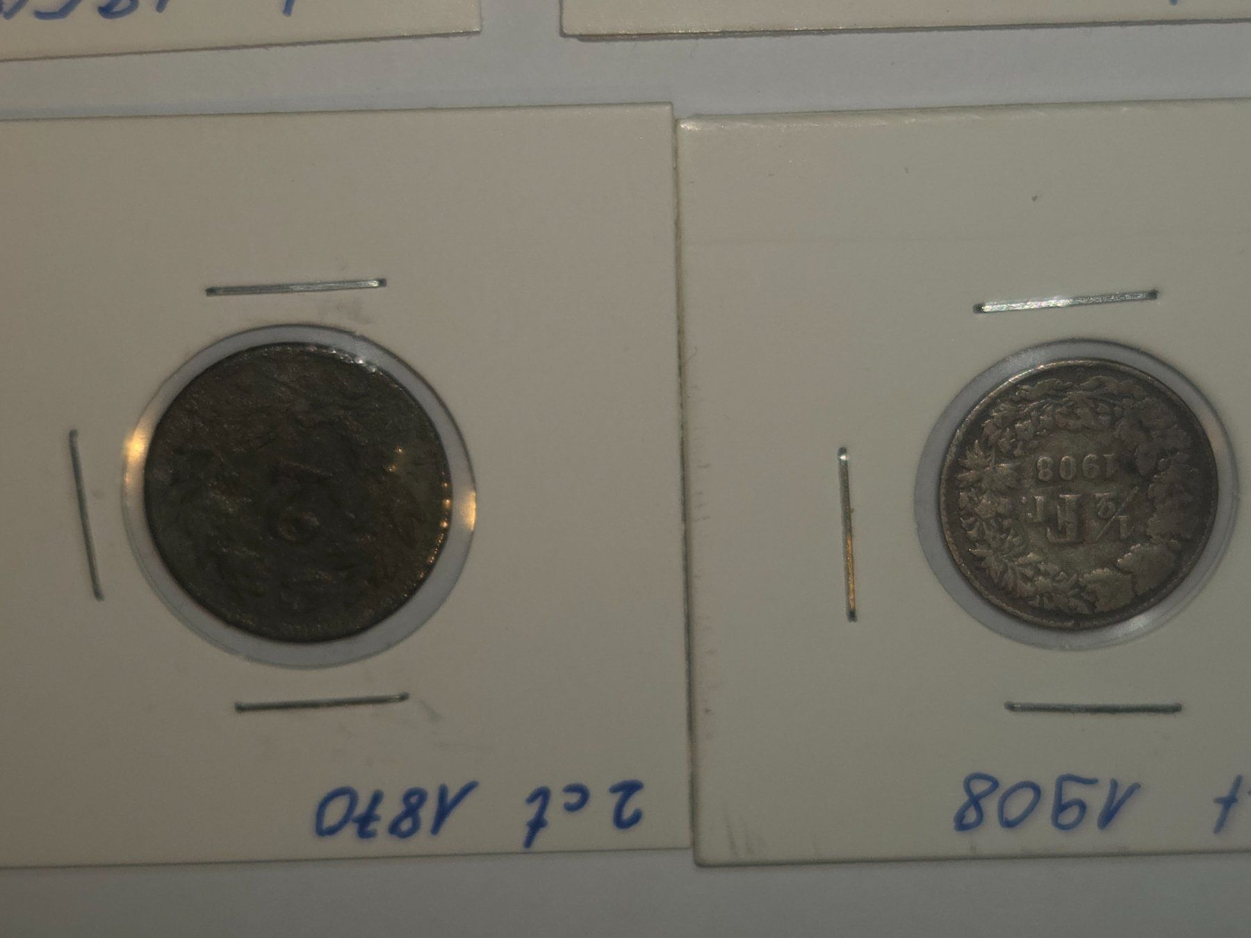 Alle Münzen: Lot monnaies suisse – Gebraucht aus Conthey von greenday85 1