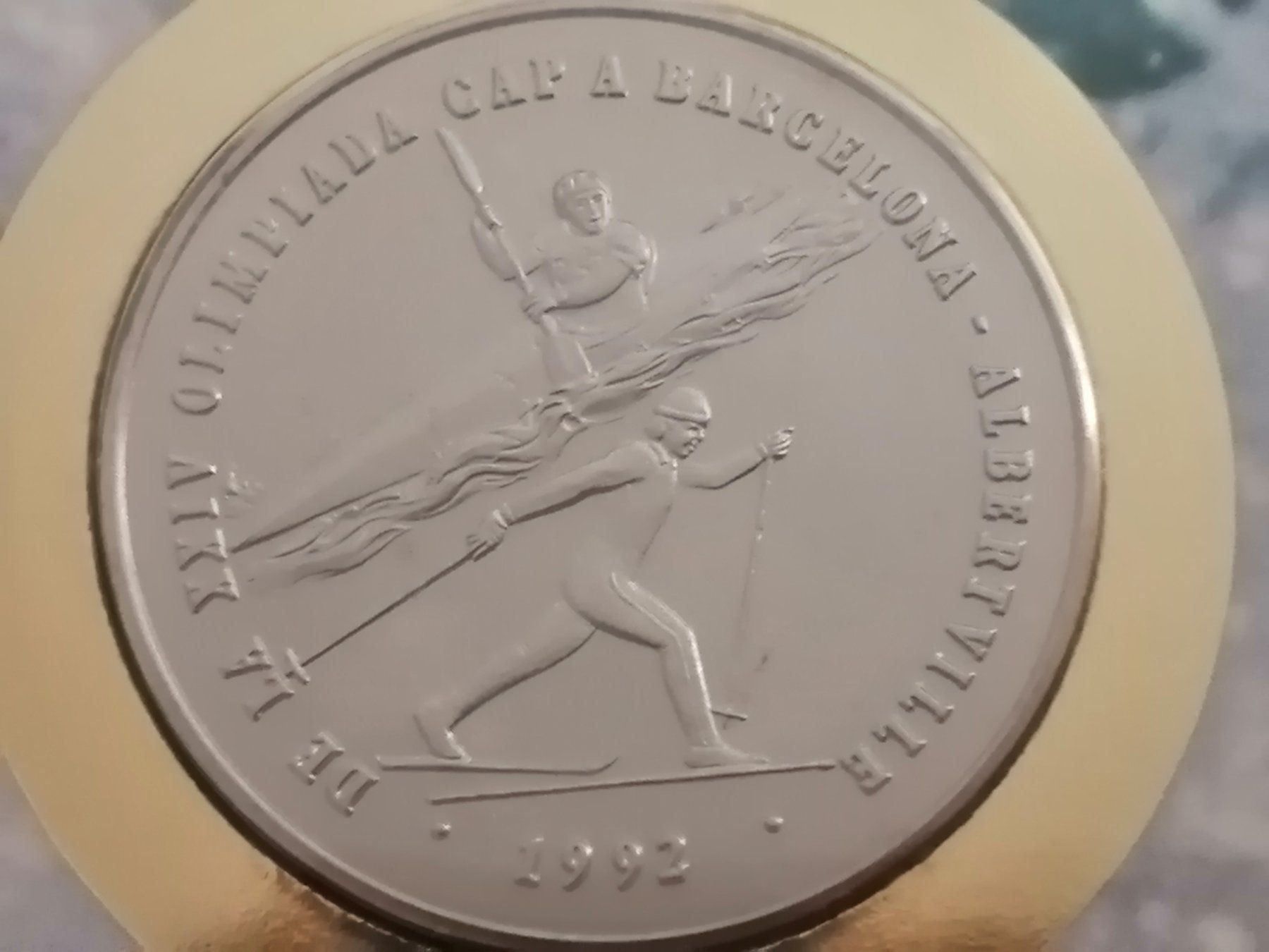 Tutti le monete: 2 Diners Andorra 1987, Olympische Spiele – Usato da Nunningen venduto da mochflo 2