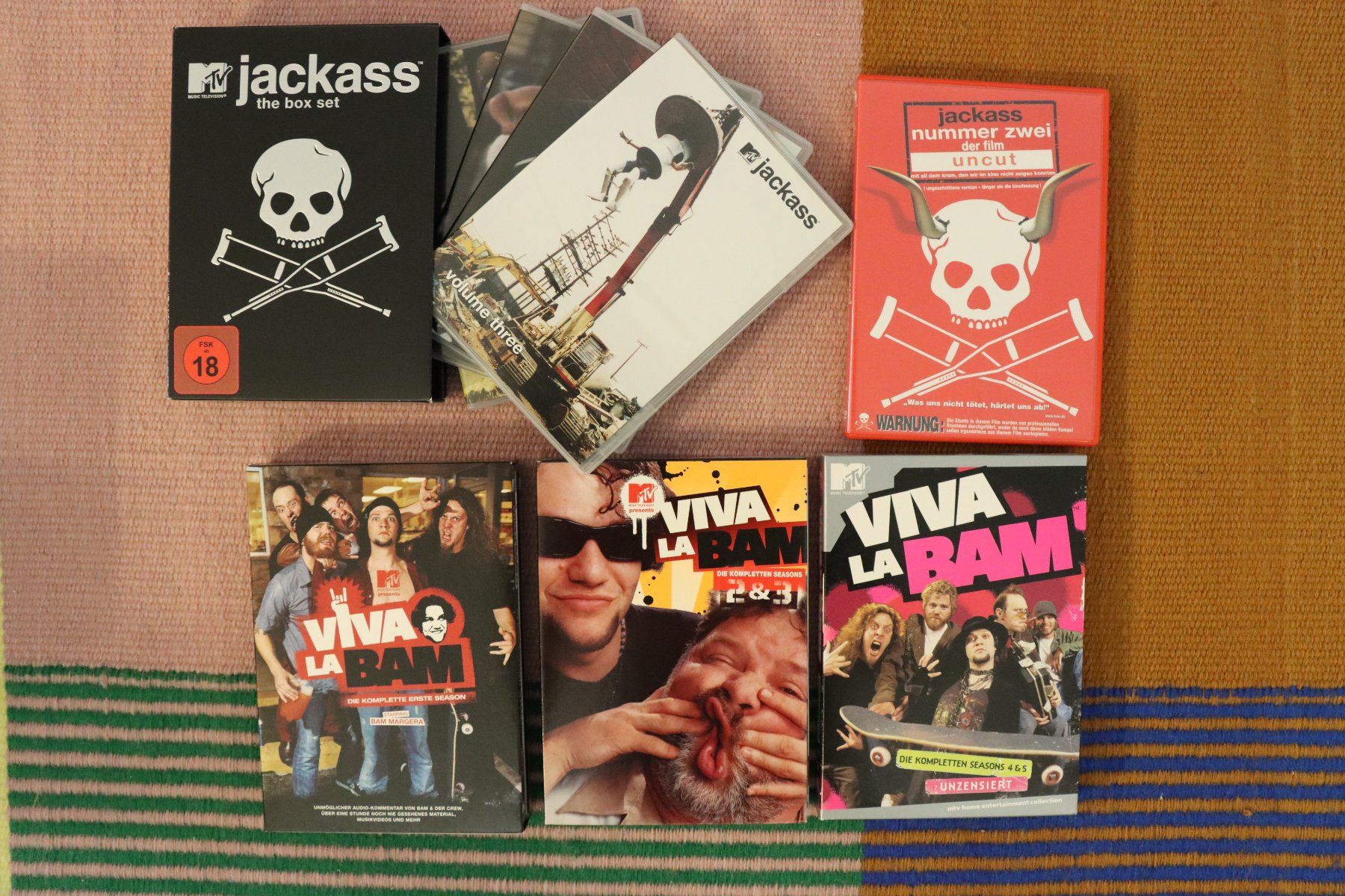 Alle DVDs: Jackass + Viva la Bam / DVD & blu-ray – Gebraucht aus Stein AG von dan_zs8w
