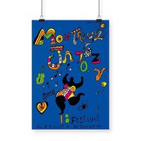 Affiche original (1er tirage) du Montreux Jazz Festival 1984
