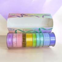 Lot de 10 rouleaux décoratifs 