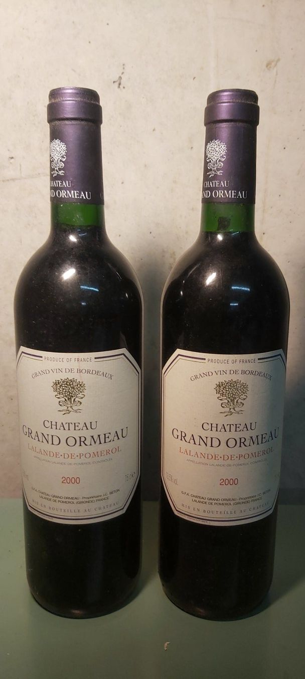 Vino: 2 Flaschen Château Grand Ormeau 2000 – Nuovo (secondo la descrizione) da Uffikon venduto da Betterwo