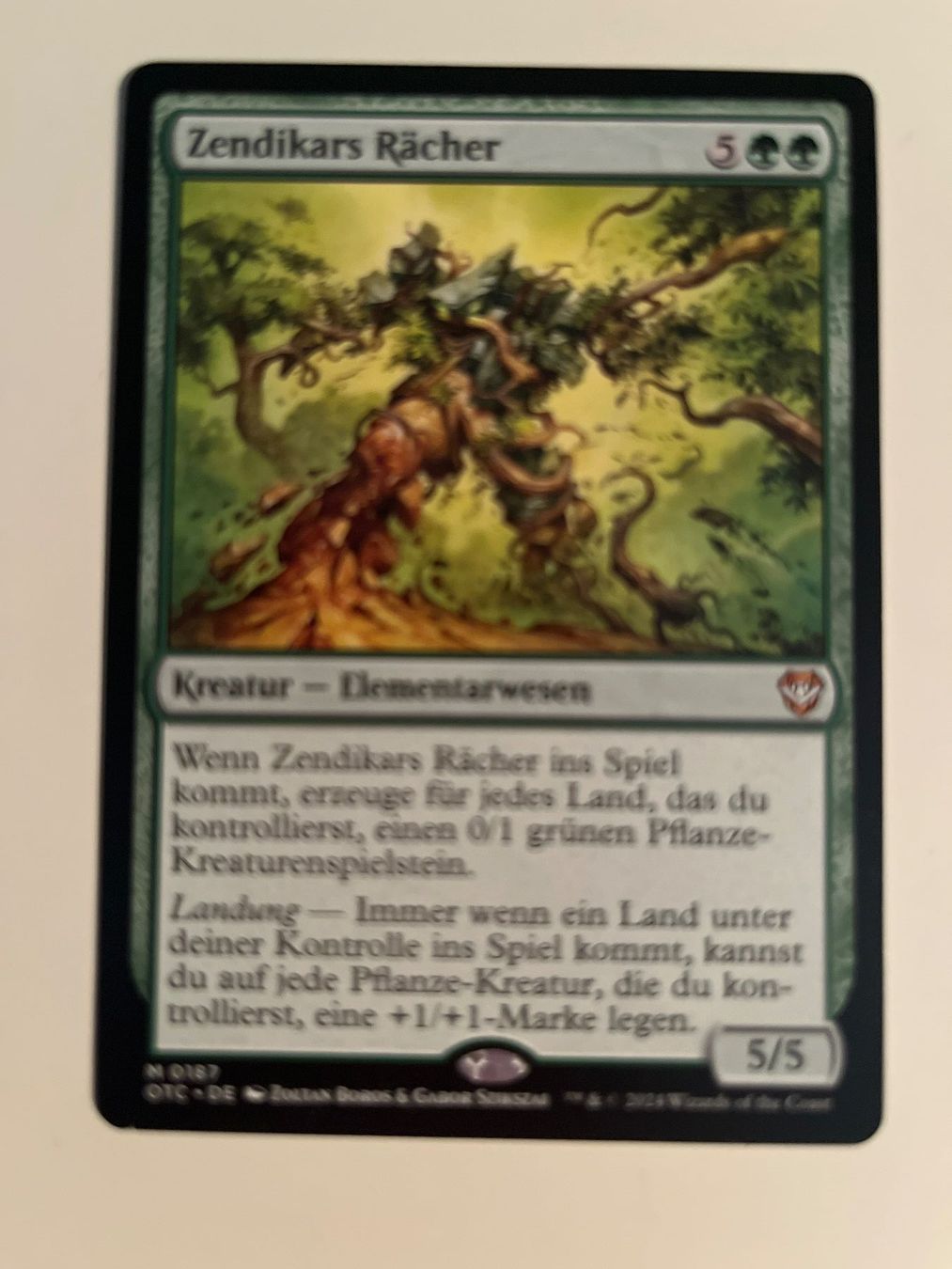 Magic The Gathering Carte collezionabili: 1 x Zendikars Rächer - Magic: The Gathering - MtG – Usato da Kriens venduto da Shadi1980