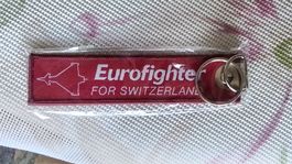 Neu OVP Schlüsselanhänger Eurofighter FOR SWITZERLAND