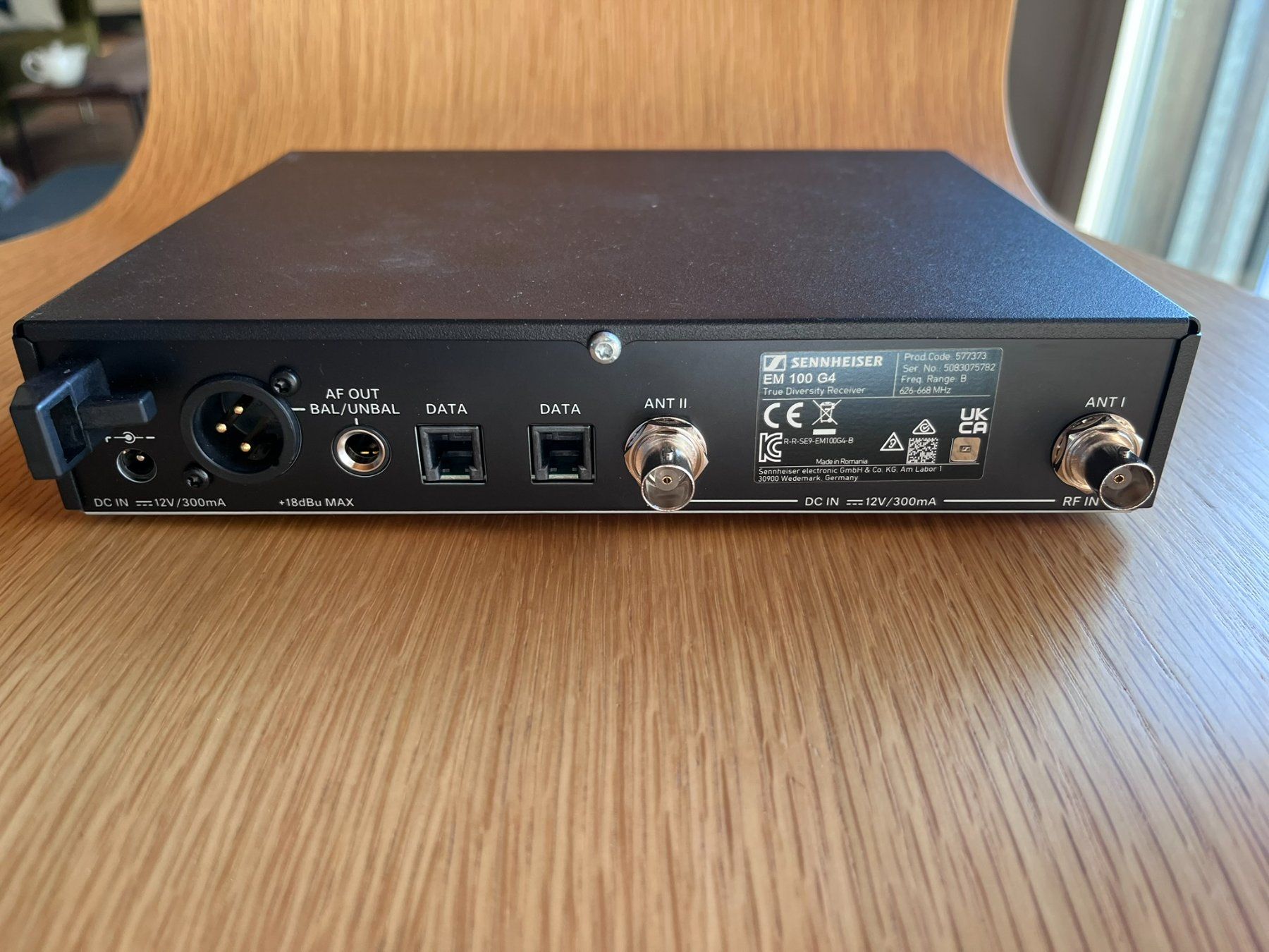Sennheiser Microfoni: Sennheiser EW 100 G4 + DPA 6066 Flex Headset – Usato da Benken SG venduto da Netzton 3