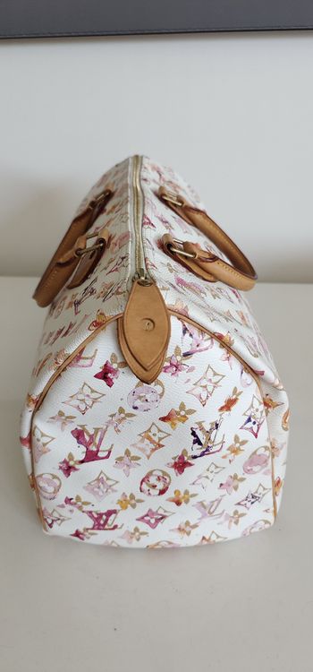 Watercolor Speedy 35 Gebraucht Authentic LOUIS VUITTON Monogram