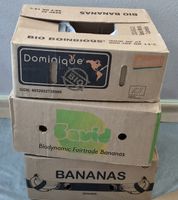 10aine de cartons bananes