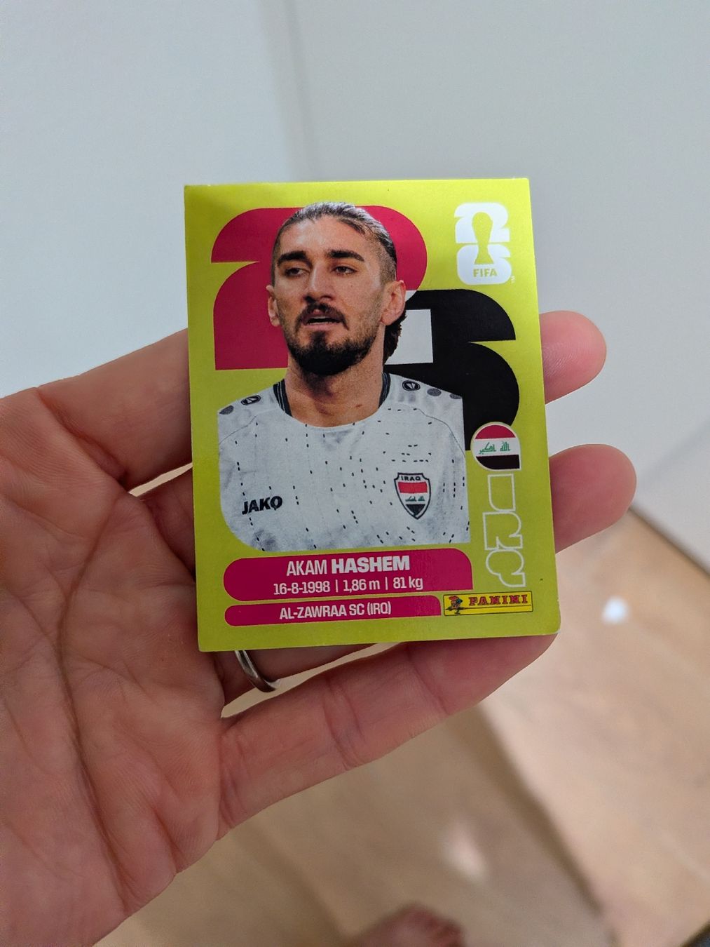 Panini Carte collezionabili: Panini Bild IRQ 5 – Usato da Eschenbach SG venduto da SanFranciscoCalifornia