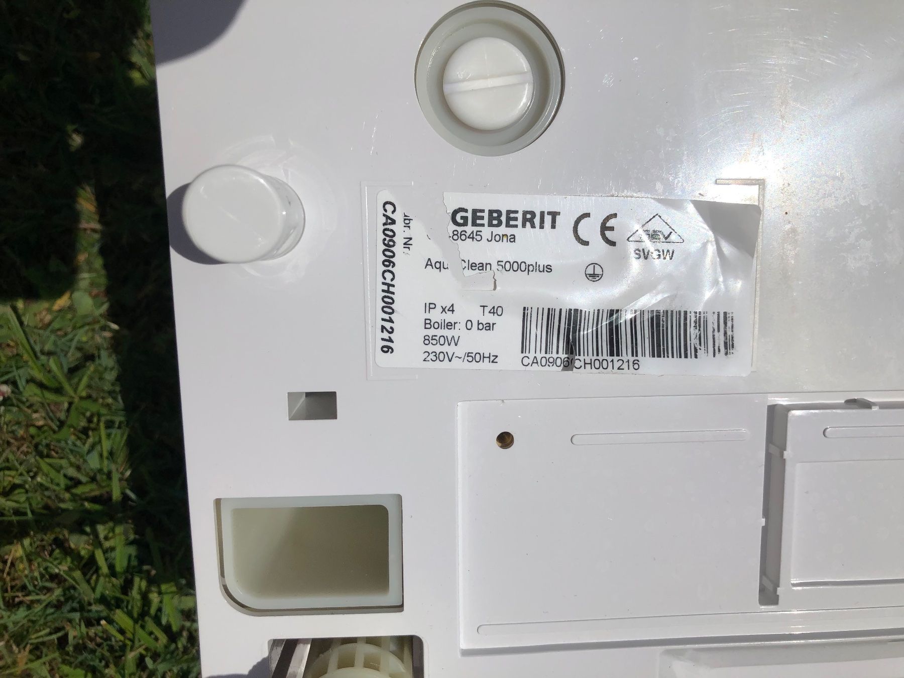 Geberit WC: Geberit AquaClean 5000 plus Dusch-WC Aufsatz – Usato da Fehraltorf venduto da moopli 3