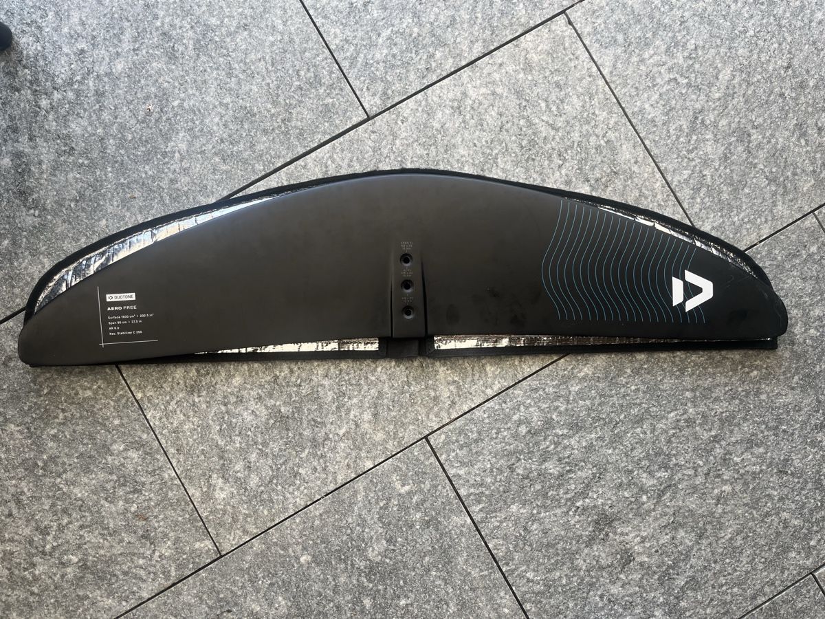 Tavole da surf e di nuoto: Duotone Aerofree 1500 wing + stab Set  – Usato da Tannay venduto da Ninite01