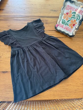 H&M 🩶 robe jersey à volants NEW! 92