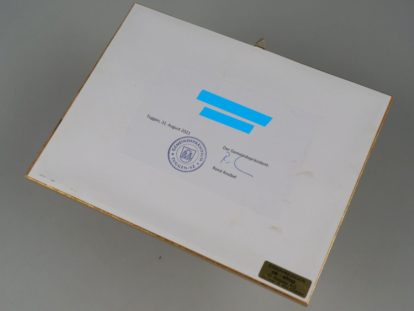 Dipinti: Tuggen Radierung – Usato da Rüti ZH venduto da Restwert_Rueti_ZH 1