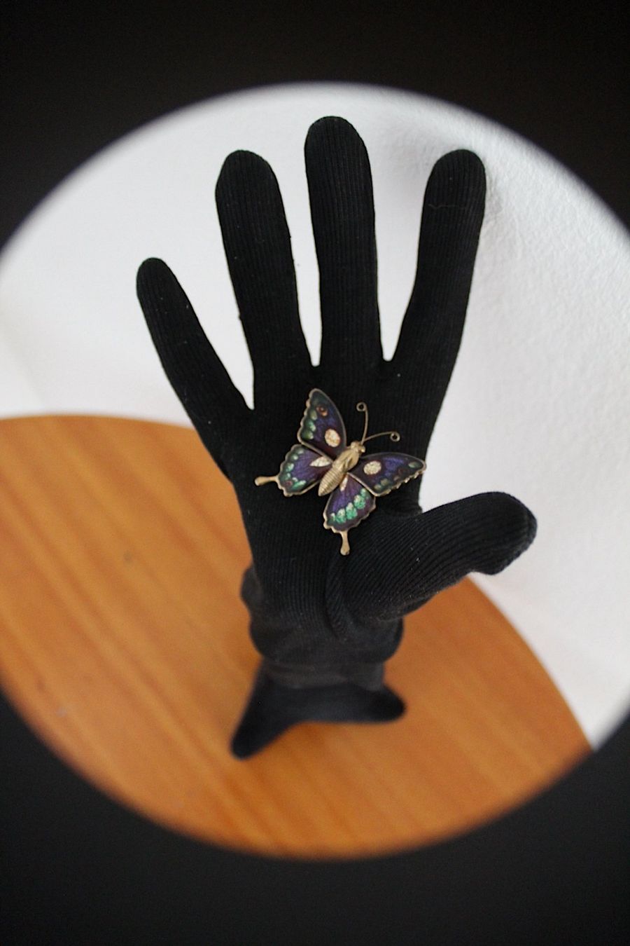 Spille & Fermagli: Vintage Schmetterling , Emaille Brosche – Usato da Locarno venduto da madame-tus-sauds 4