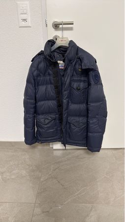 Blauer Daunenjacke Grösse M