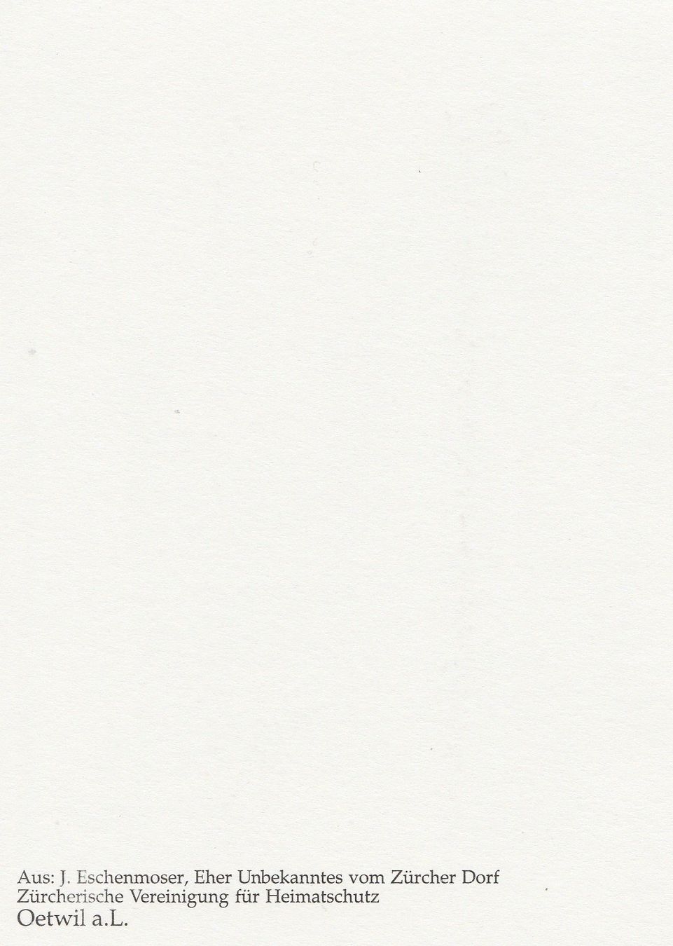 Cartoline postali: Oetwil a.L.  - (12.5.73) – Usato da Fällanden venduto da Blausegelfliege 1