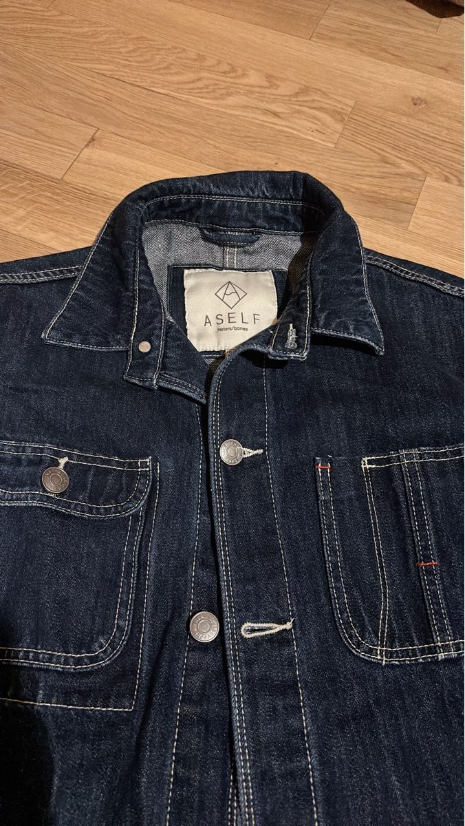 Giacche: Aself denim jacket dark blue like new condition – Usato da Basel venduto da mai_q5gs
