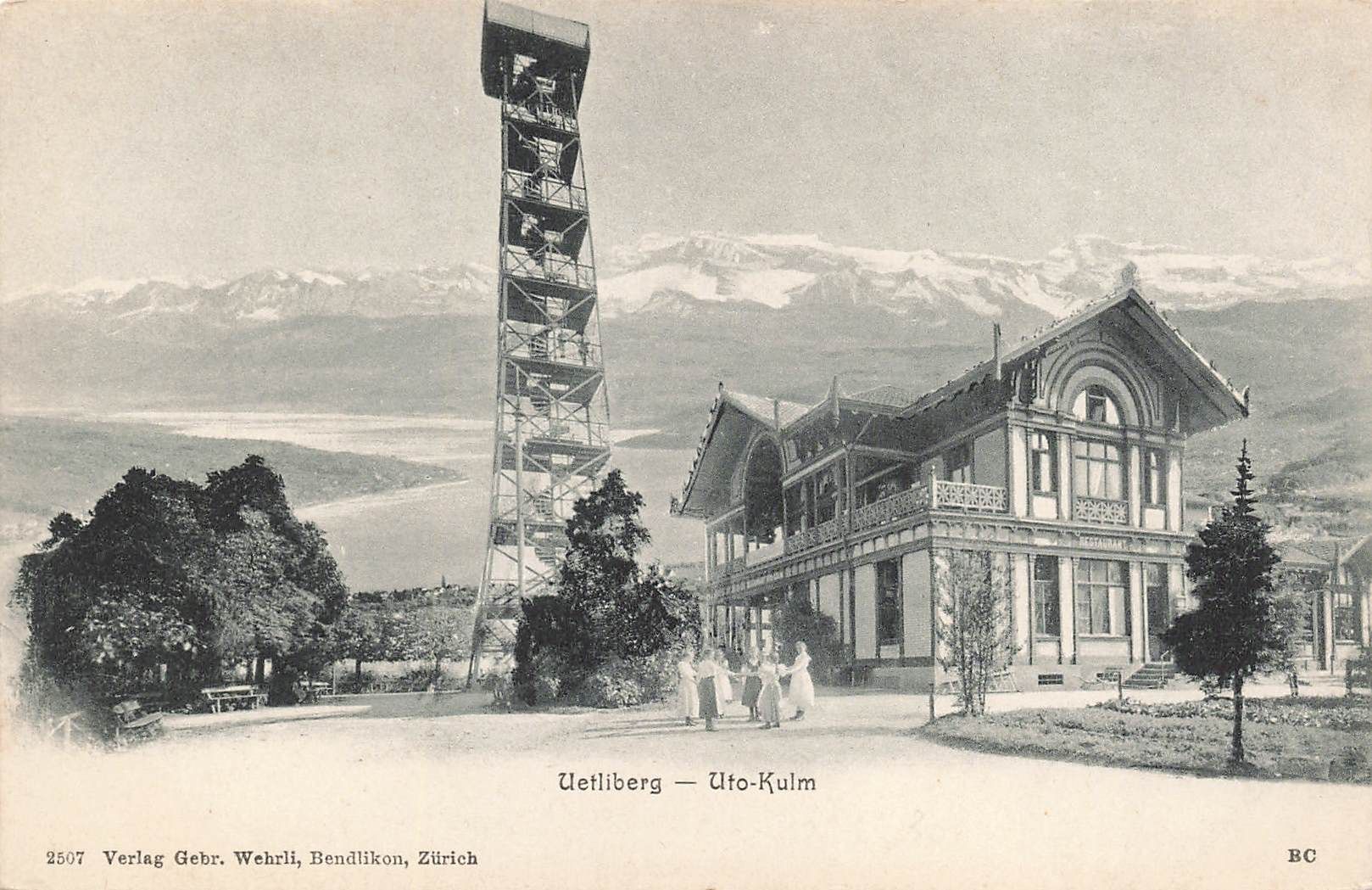 Ansichtskarten: Uetliberg uto kulm – Gebraucht aus Biasca von Blenio71