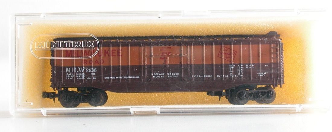 Lima Modelleisenbahnen: Lima US Box Car Milwaukee Spur N – Gebraucht aus Oberwil BL von Klang 5