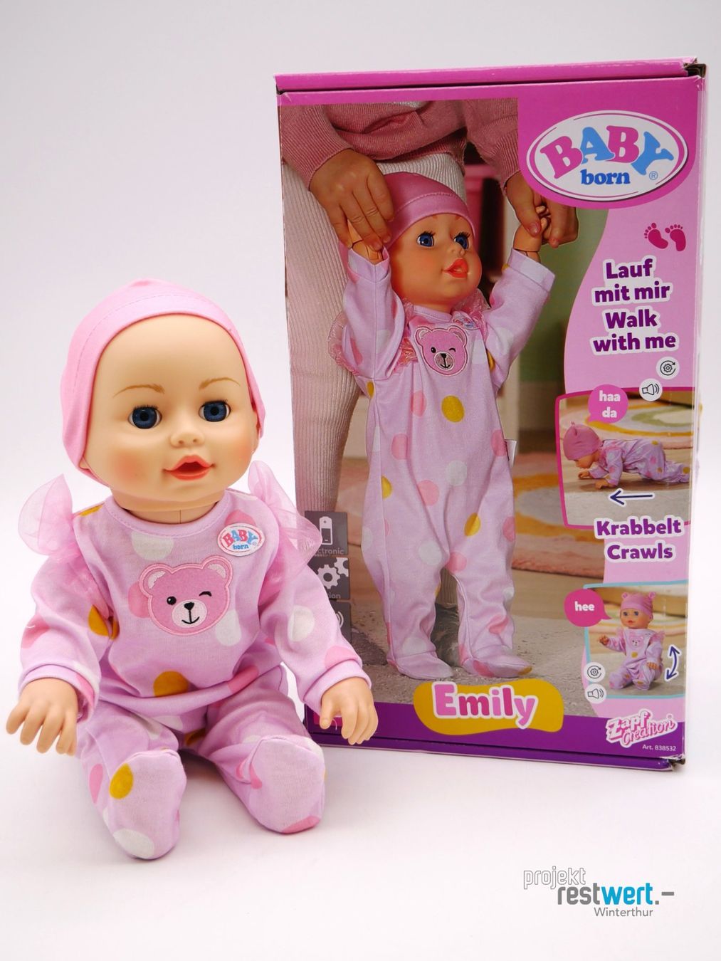 Zapf Creation Bambole: ZAPF CREATION - Baby born "Emily" 43 cm – Nuovo (secondo la descrizione) da Winterthur venduto da Restwert_Winterthur