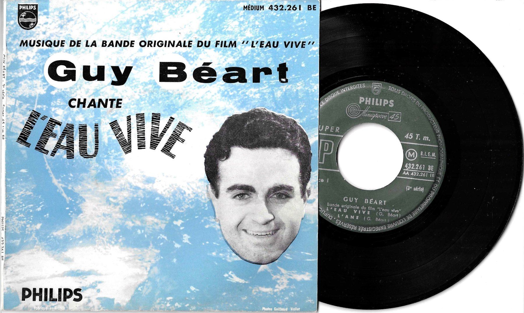 Dischi in vinile: Guy Béart EP - L'eau vive – Usato da Savagnier venduto da Ne2065