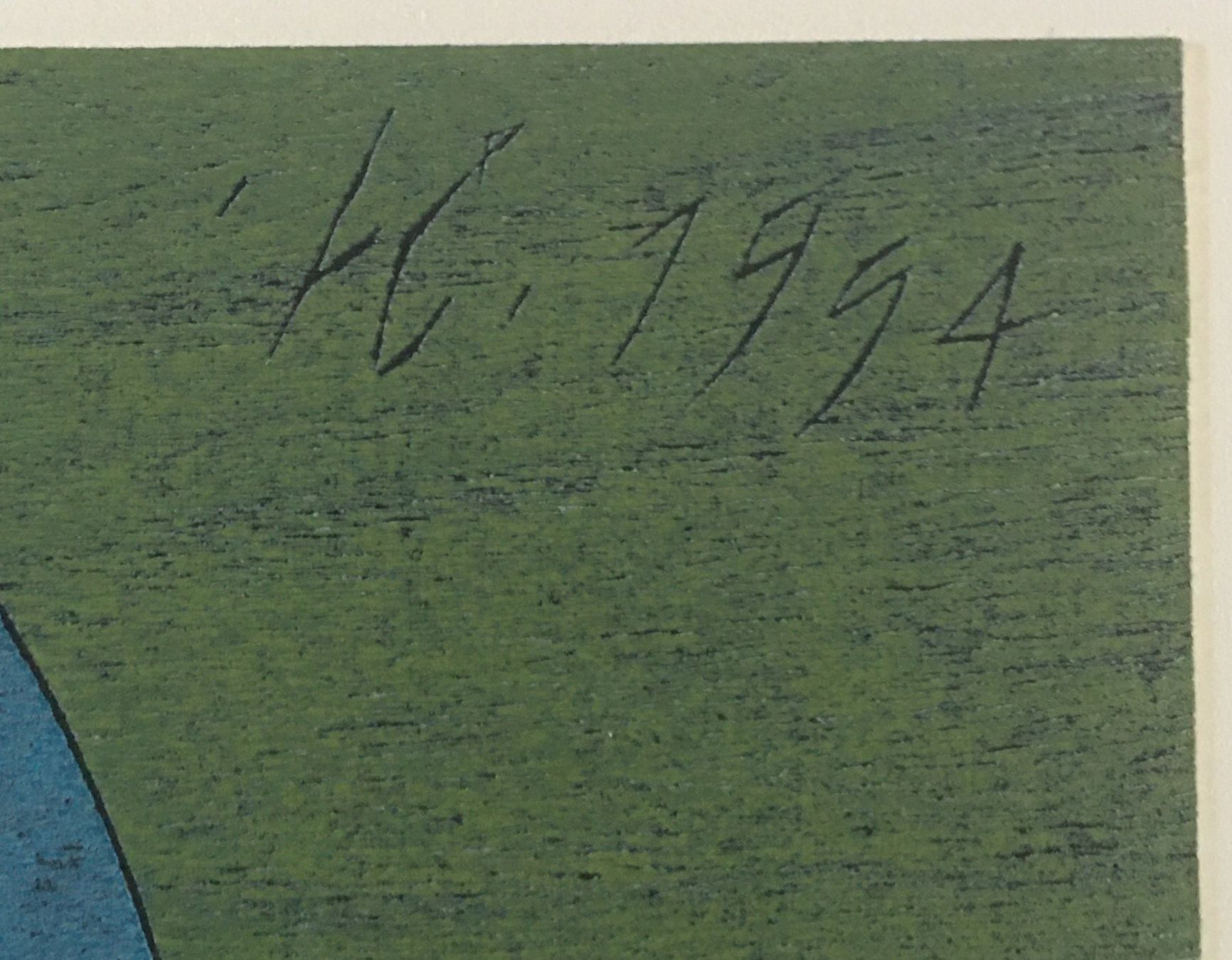 Xilografie: Franz Eggenschwiler    "Helmkleinod"     Farbholzschnitt – Usato da Nennigkofen venduto da juhit 7