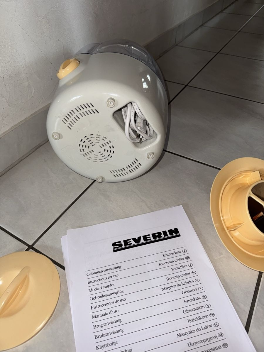 Elettrodomestici da cucina: Severin Eismaschine – Usato da Hergiswil NW venduto da kaufe_bei_kaufmann 3