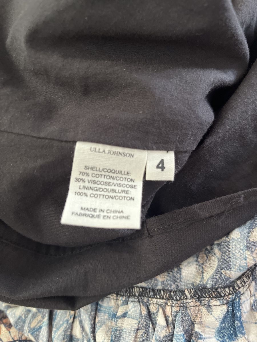 Ulla Johnson Vestiti: Ulla Johnson Kleid, Gr. 4, Blumenmuster – Nuovo (secondo la descrizione) da Olten venduto da reja1965 7