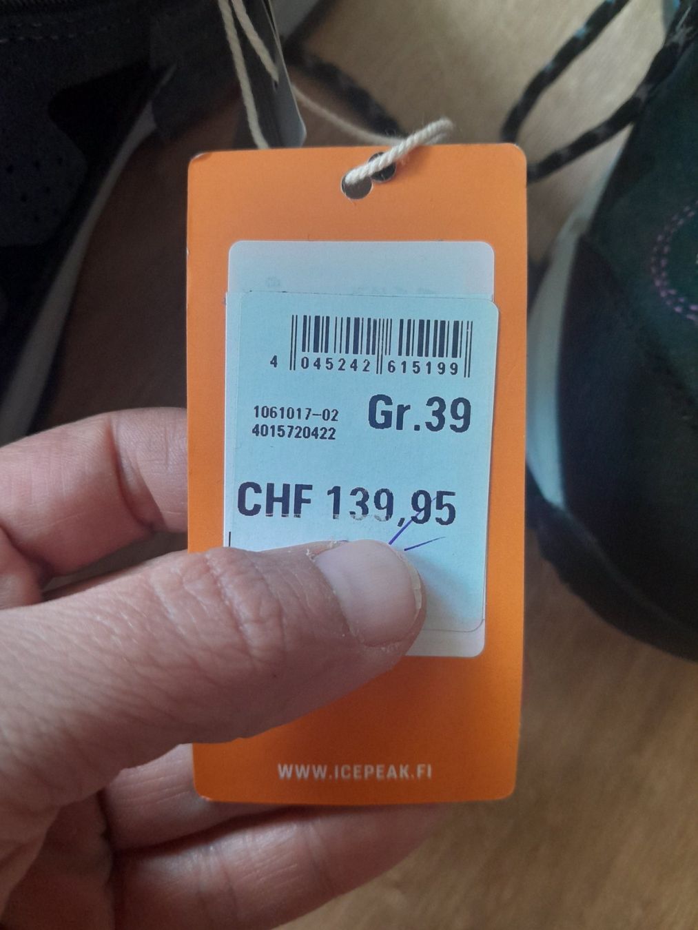 Icepeak Scarpe da donna: Icepeak Wanderschuhe Damen 39 – Nuovo (secondo la descrizione) da Ostermundigen venduto da Mar_67yy 6
