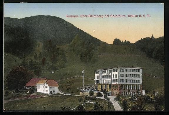 Cartoline postali: Ober-Balmberg bei Solothurn, Blick zum K – Usato da Berlin venduto da bartko-reher