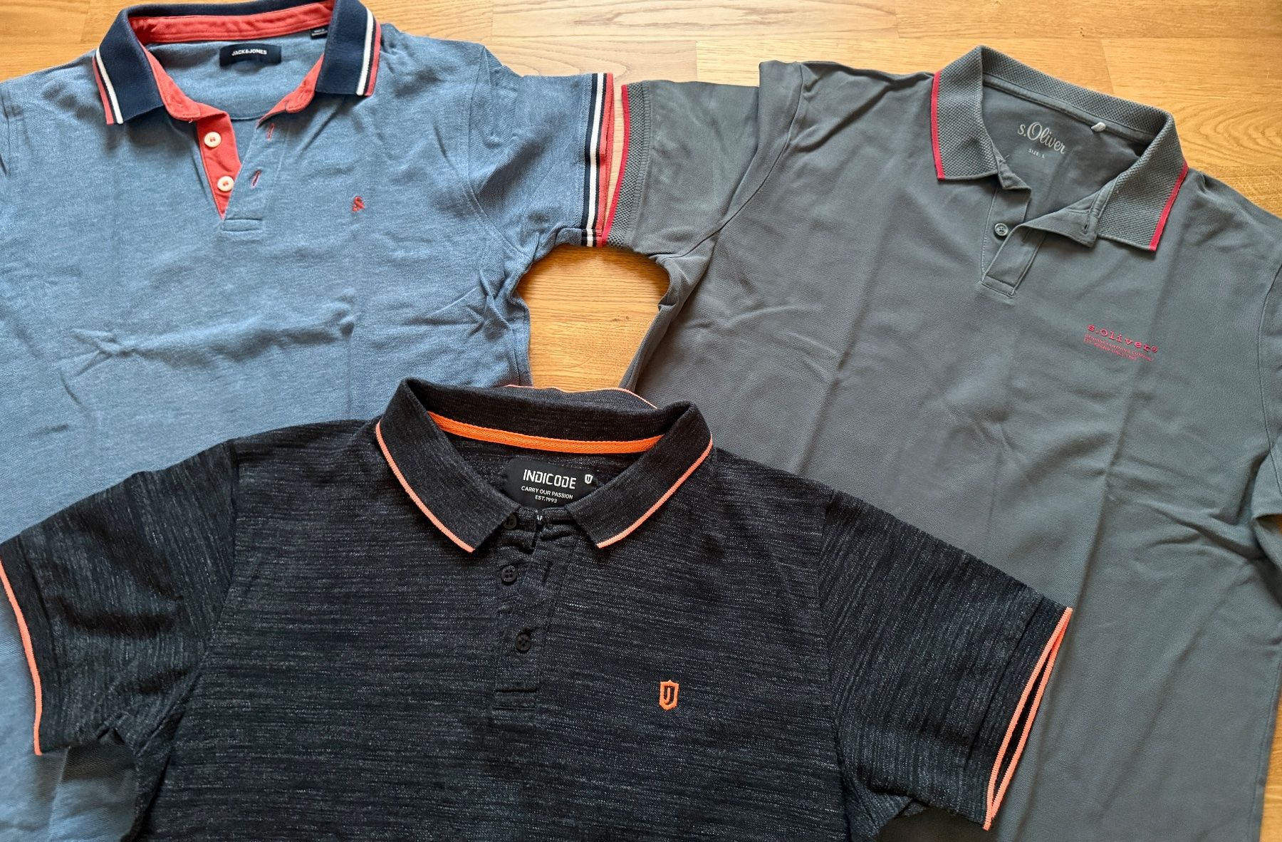 Magliette Polo: 3er Set Herren Polo Shirts, Grösse L – Usato da Pfungen venduto da Valimanya 1