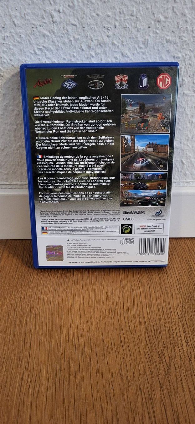 Sony Giochi: PS2 - Classic British Motor Racing – Usato da Münsingen venduto da DigitaleSpielecke 1