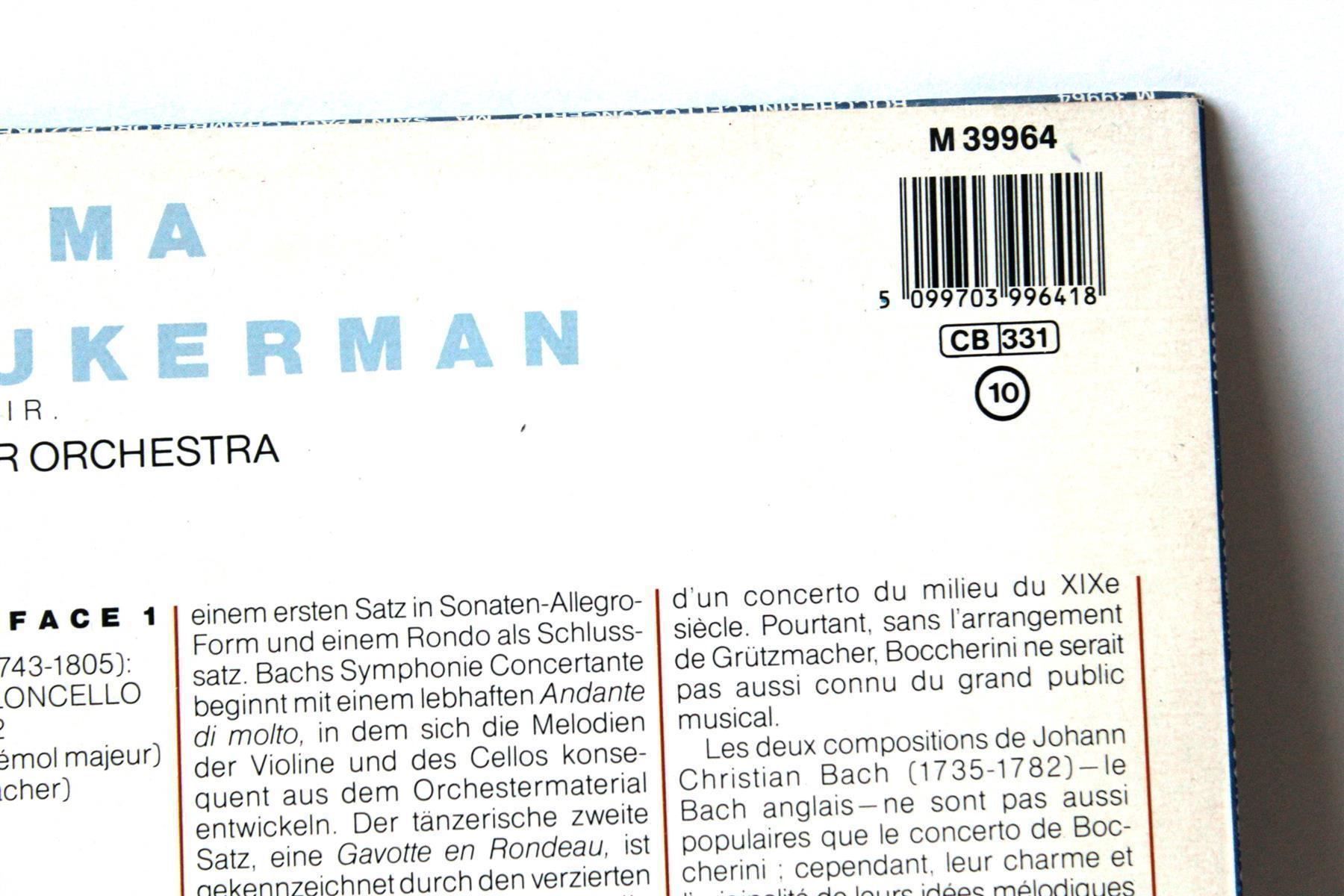 CDs: YO-YO MA: Boccherini und Bach – Gebraucht aus Bern von kultiges 6