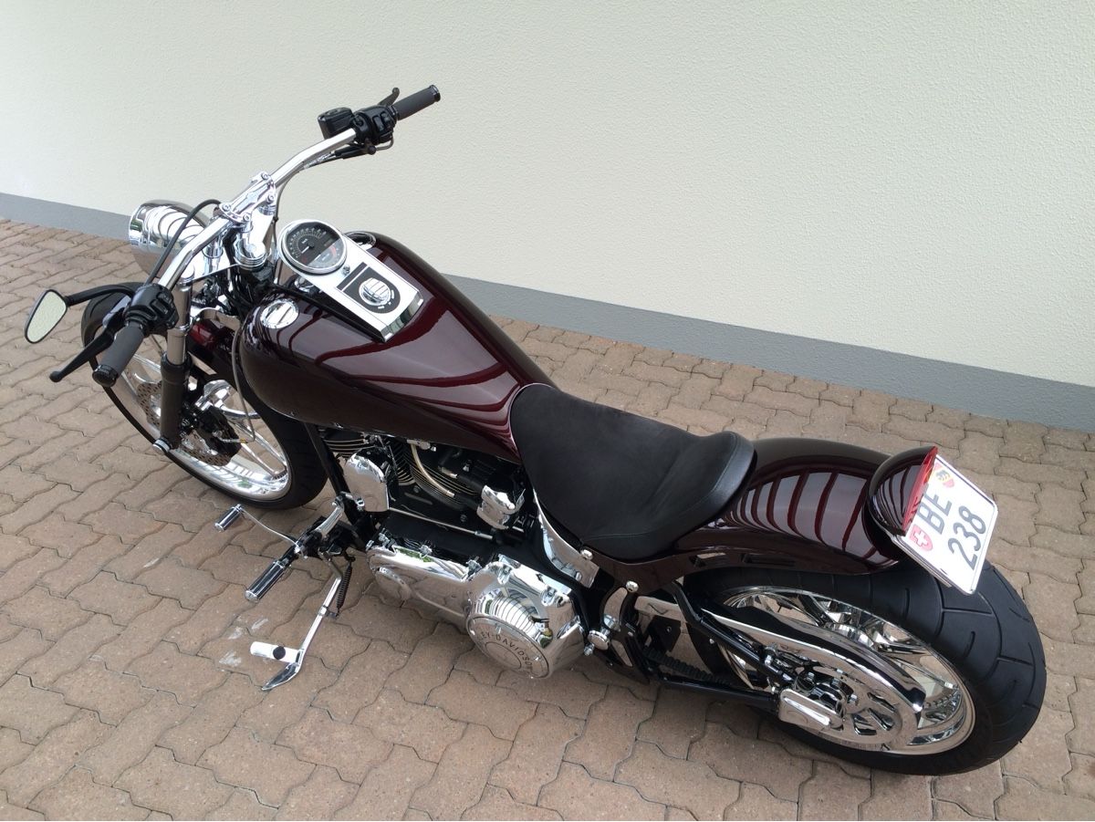 Harley-Davidson Chopper: Harley Davidson FXSTC Softail Custom – Usato da Nidau venduto da Graschi 2