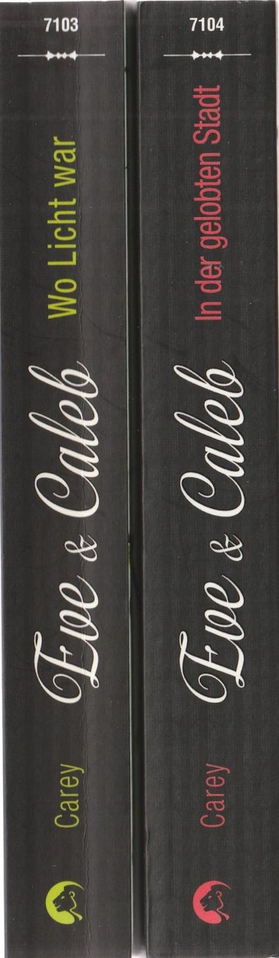 Libri: Anna Carey - Eve & Caleb 1 + 2 – Usato da Luzern venduto da Baumhuepfer01