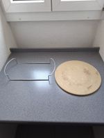 Flamino Pizza Stein  2 x gebraucht 30 cm Durchmesser