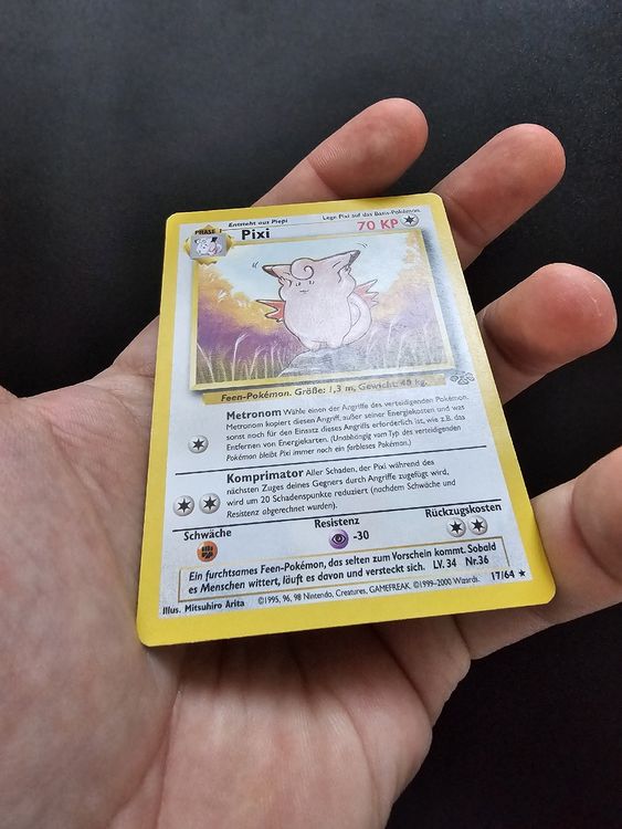Pokémon Carte collezionabili: Pokémon Karte Pixi Rare Jungle Set Top Zustand! – Usato da oberbuchsiten venduto da thug4 2